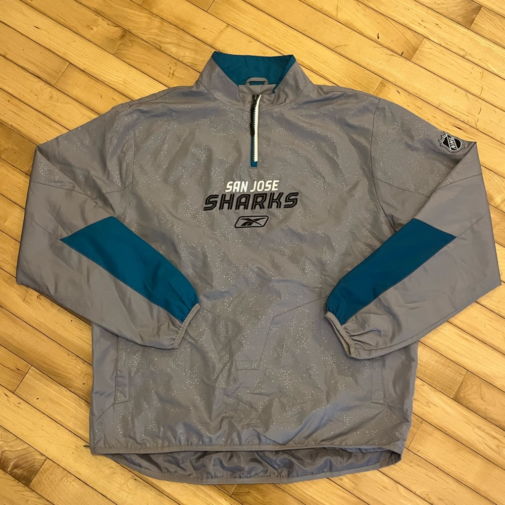 Vintage San Jose Sharks Track Jacket